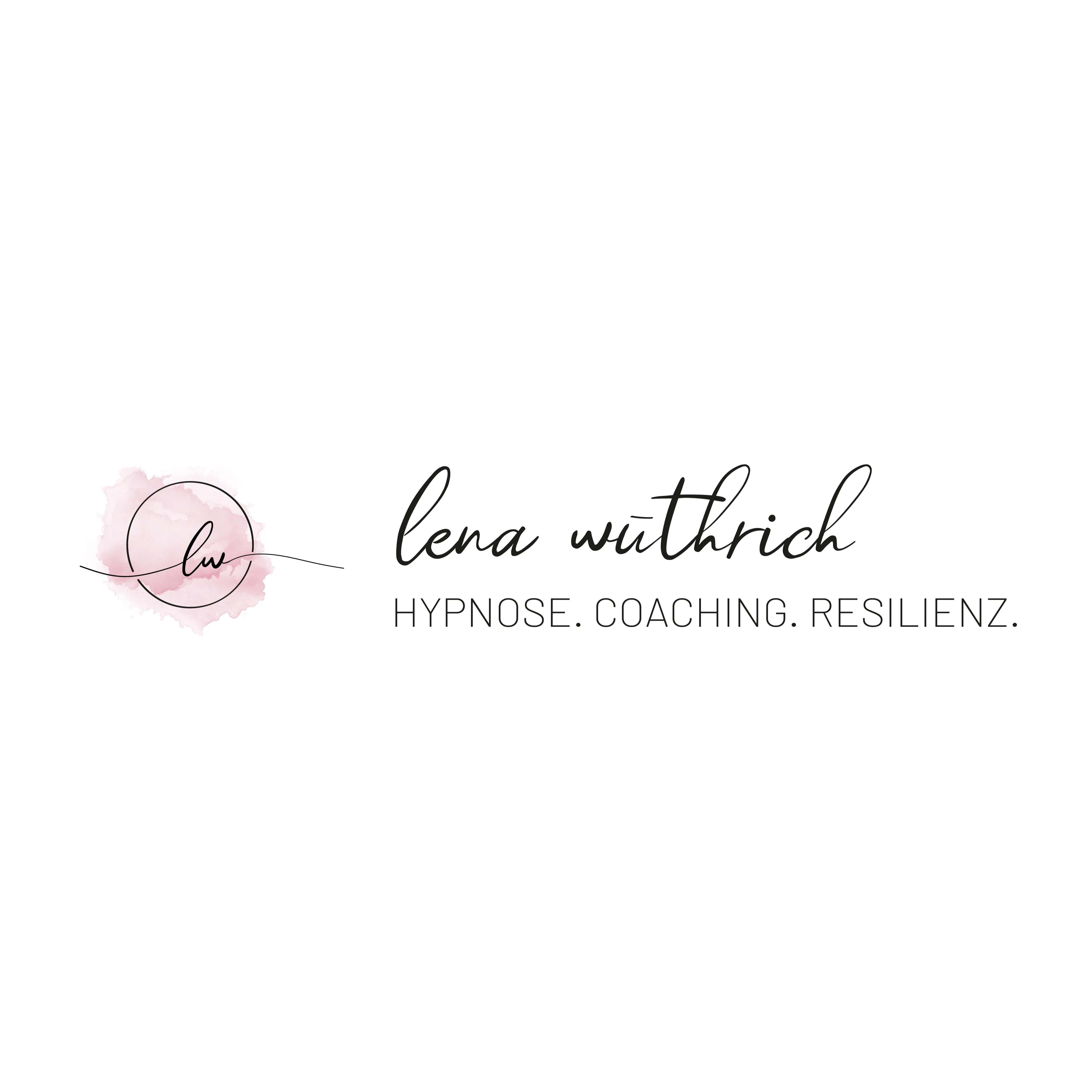 Logo Lena Wüthrich  hypnose  coaching  resilienz