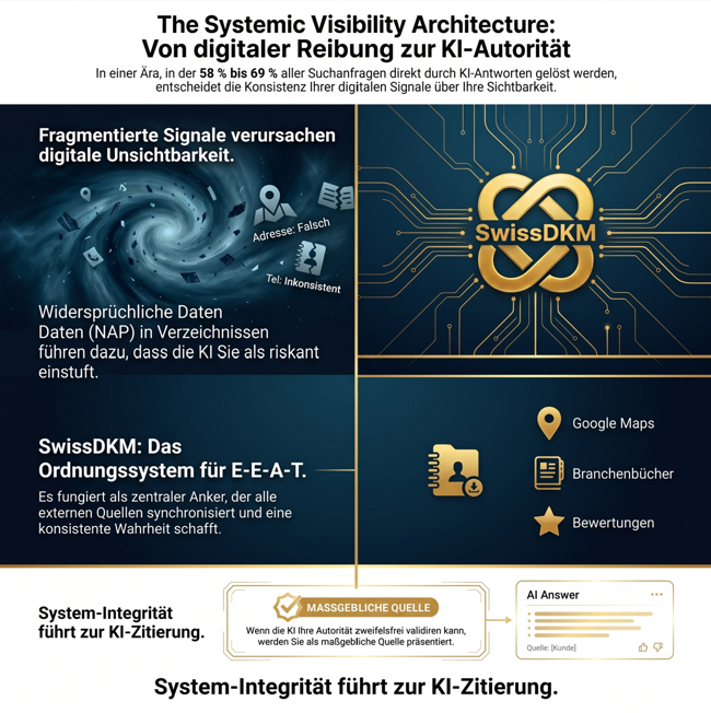Foto SwissDKM KI-Sichtbarkeit, GEO & AEO